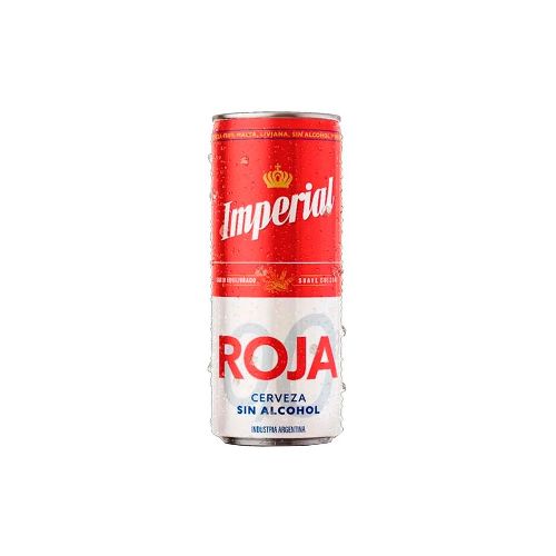 cerveza IMPERIAL Roja 0.0% 355cc - Supermercado Online Disco | Todo lo que necesitás