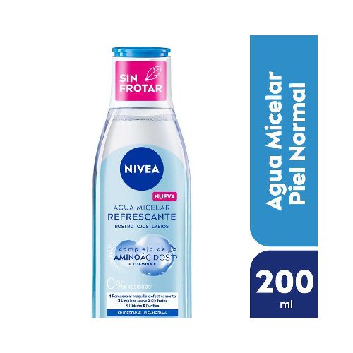 AGUA MICELAR NIVEA 5 EN 1 REFRESCANTE 200 ML - Supermercado Disco Online | Todo lo Que Necesitás