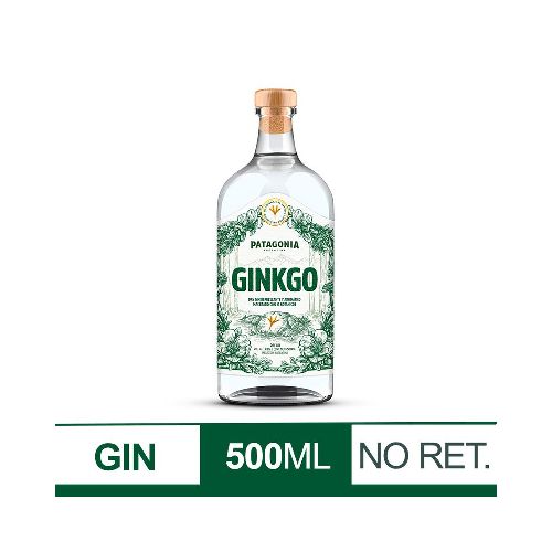 Gin Patagonia Ginkgo 500 Ml - Supermercado Disco Online | Todo lo Que Necesitás