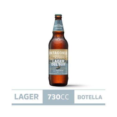 Cerveza PATAGONIA Lager Del Sur 730cc - Supermercado Disco Online | Todo lo Que Necesitás