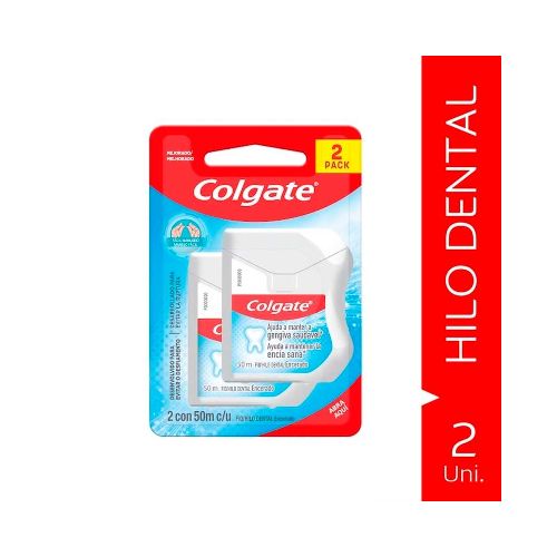 HILO DENTAL COLGATE NYLON 50M - Supermercado Disco Online | Todo lo Que Necesitás