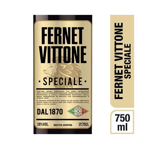 FERNET VITTONE 750 ML - Supermercado Disco Online | Todo lo Que Necesitás