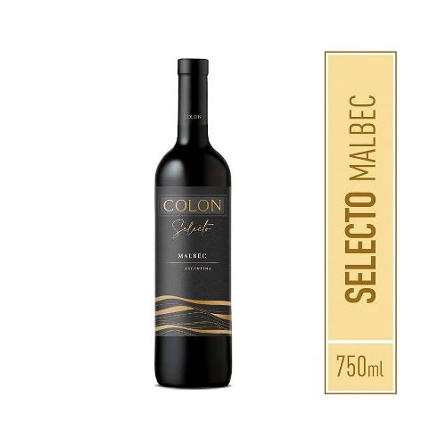 Vino Colon Selecto Malbec 750 Ml - Supermercado Disco Online | Todo lo Que Necesitás