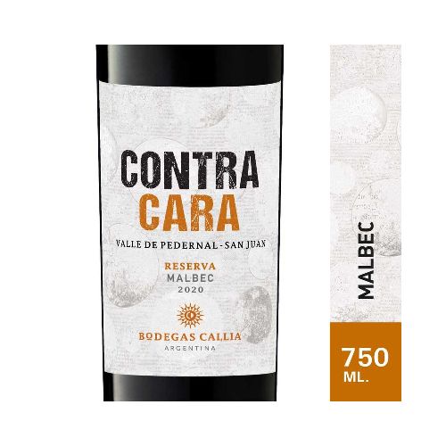 Vino Contracara Malbec 750 Ml - Supermercado Disco Online | Todo lo Que Necesitás