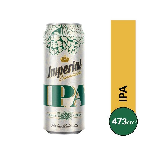 Cerveza IMPERIAL Ipa 473cc - Supermercado Disco Online | Todo lo Que Necesitás