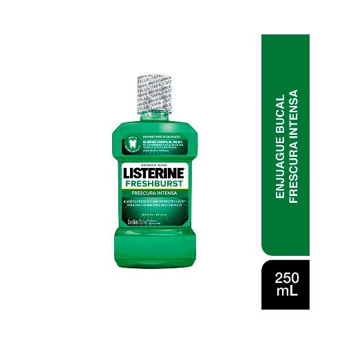 Enjuague Bucal Listerine Freshburst Intensa X 250 Ml. - Supermercado Disco Online | Todo lo Que Necesitás