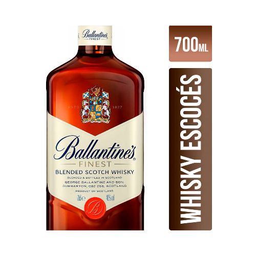 Whisky Ballantines Finest 700 Ml - Supermercado Disco Online | Todo lo Que Necesitás