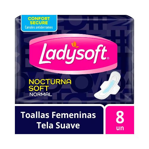 Toallas Femeninas Nocturna Soft 8 Un Ladysoft - Supermercado Disco Online | Todo lo Que Necesitás