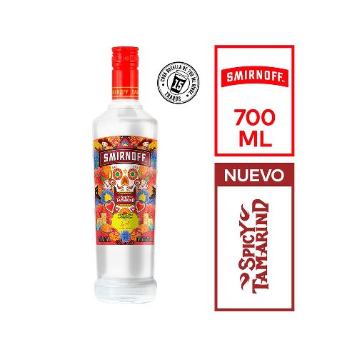 Vodka Smirnoff Spicy Tamarindo 700 Cc - Supermercado Disco Online | Todo lo Que Necesitás