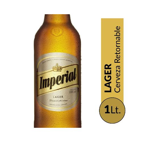 Cerveza Imperial Rubia 1 L - Supermercado Disco Online | Todo lo Que Necesitás