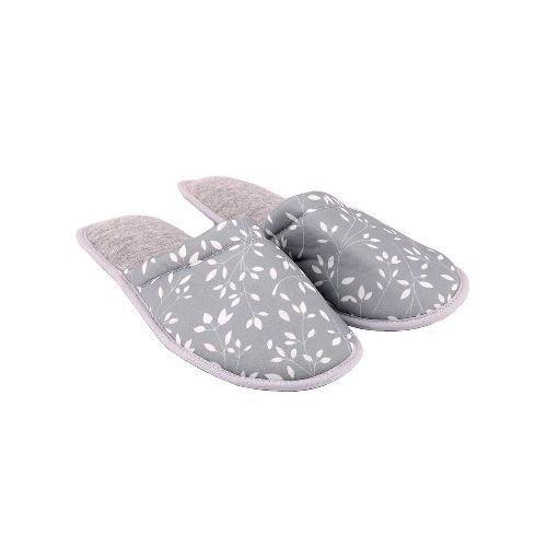 Pantufla Mujer pancha estampada  35/36 - Supermercado Disco Online | Todo lo Que Necesitás