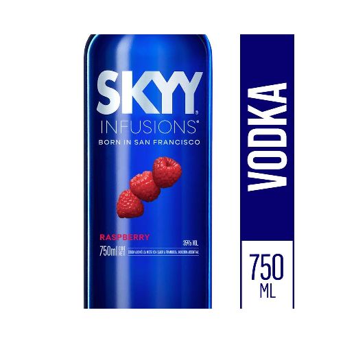 Vodka Skyy Infusions Raspberry 750 Ml - Supermercado Disco Online | Todo lo Que Necesitás