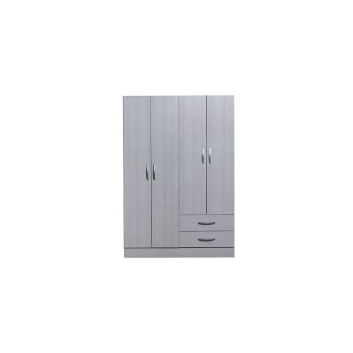 Placard Ricchezze Benevento 120 Blanco 4 Puertas 2 Cajones - Maxihogar