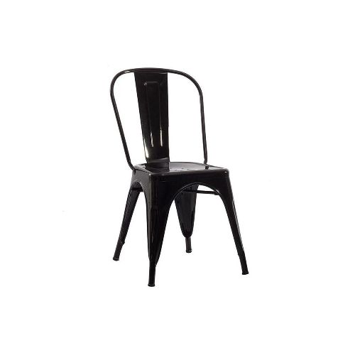 Silla Tolix TO-06 Negra - Maxihogar