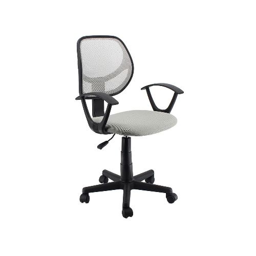 Silla De Oficina Redonda  Gris - Masonline - Más Online