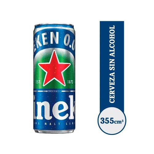 Cerveza Heineken Sin Alcohol 355ml - Masonline - Más Online