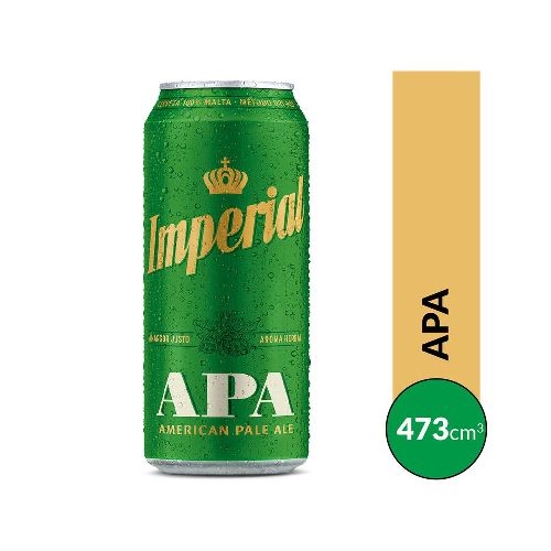 Cerveza Apa Lata Imperial 473cc - Masonline - Más Online