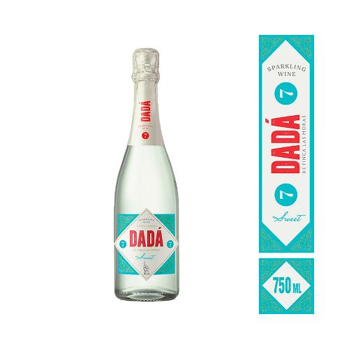 Vino Espumante 7 Sweet Sparkling Dada 750ml - Masonline - Más Online