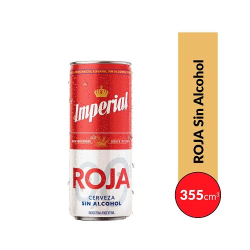 Cerveza Roja Imperial Sin Alcohol 355 Ml - Masonline - Más Online