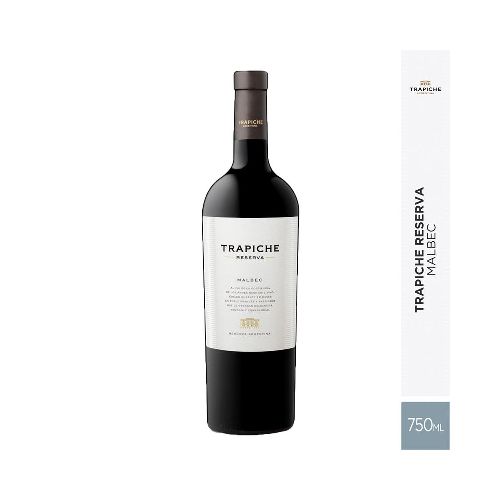 Vino Malbec Trapiche Reserva 750ml - Masonline - Más Online