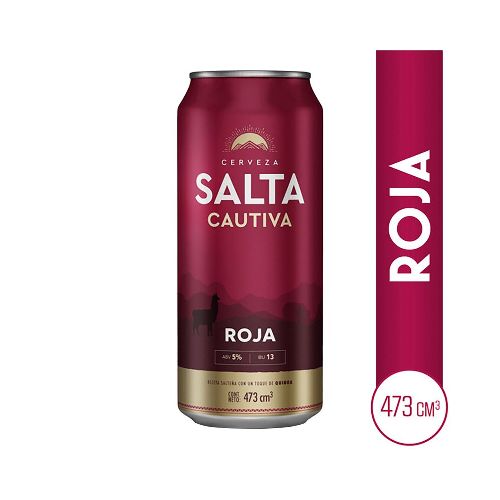 Cerveza Roja Lata Salta Cautiva 473 Cc - Masonline - Más Online