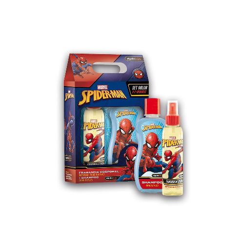 Avengers Spiderman Set Body Splash 125 Ml + Shampoo 200 Ml - Masonline - Más Online