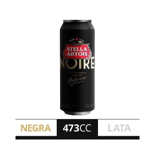 Cerveza Stella Artois Noire 473 Cc - Masonline - Más Online