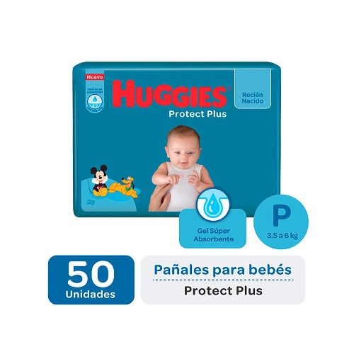 Pañales Huggies Protect Plus P 50 U - Masonline - Más Online