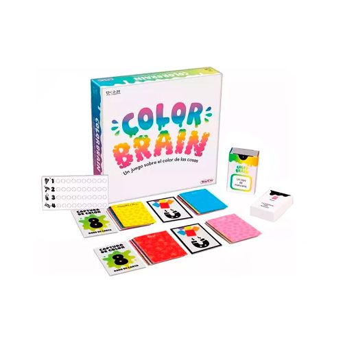 Juego De Mesa Color Brain - Masonline - Más Online