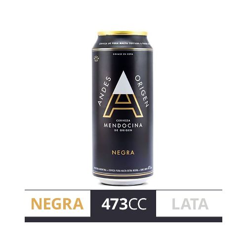 Cerveza Negra Origen Lata Andes 473 Cc - Masonline - Más Online