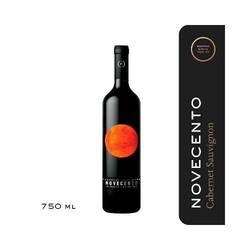 Vino Tinto Novecento Cabernet Sauvignon 750ml - Masonline - Más Online