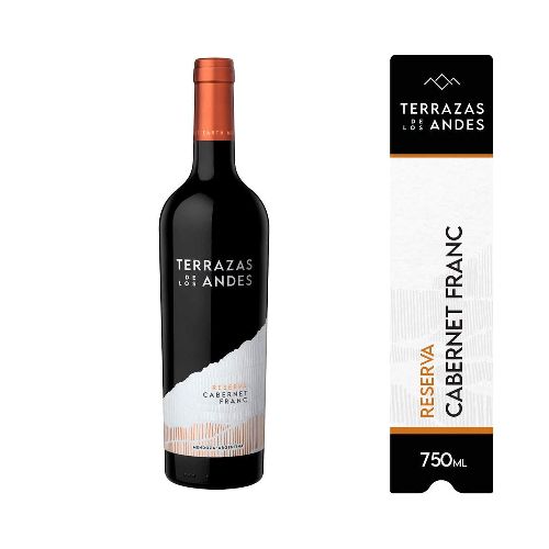 Vino Terrazas De Los Andes Reserva Cabernet Franc 750ml - Masonline - Más Online