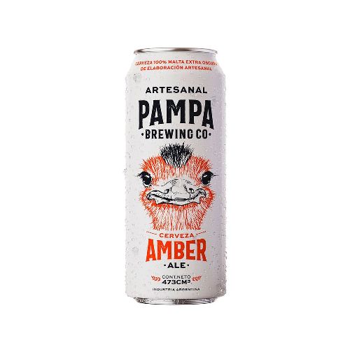 Cerveza Brewing Amber Ale Pampa 473 Ml - Masonline - Más Online
