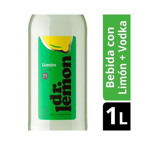 Aperitivo Dr Lemon Limón Con Vodka 1 L - Masonline - Más Online