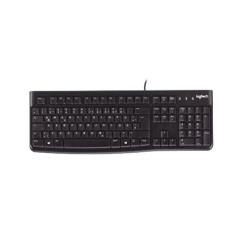 Teclado Logitech Con Cable K120 Negro - Masonline - Más Online