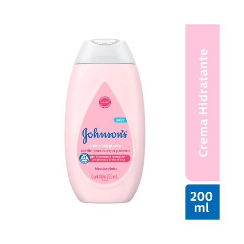 Crema Hidratante Para Bebé Johnson's 200ml. - Masonline - Más Online