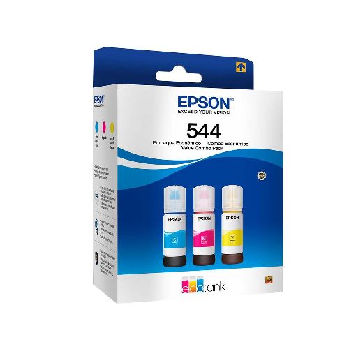 Botella De Tinta Epson 544 Tricolor - Masonline - Más Online