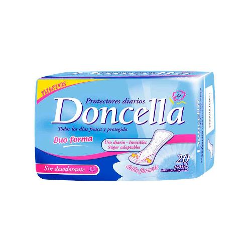 Protectores Diarios Doncella Duo Forma 20 U - Masonline - Más Online