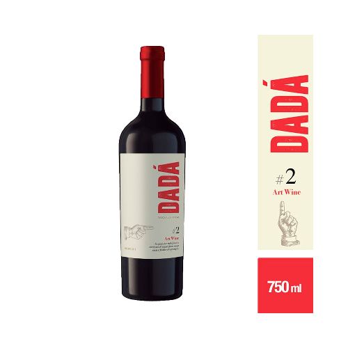 Vino  Merlot 2 - Mokka Dada 750ml - Masonline - Más Online