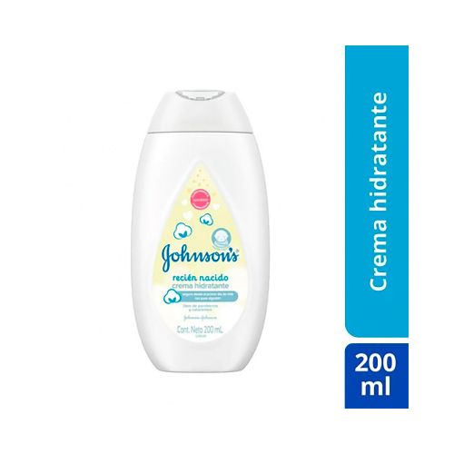 Crema Hidratante Para Bebé Johnson's Recién Nacido  200ml - Masonline - Más Online