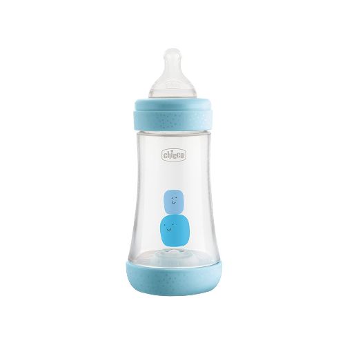 Mamadera Chicco Perfect 5 Celeste 240ml - Masonline - Más Online