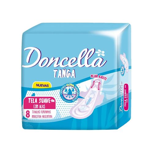 Toallitas Higiénicas Tanga Doncella Con Alas 8 Un - Masonline - Más Online