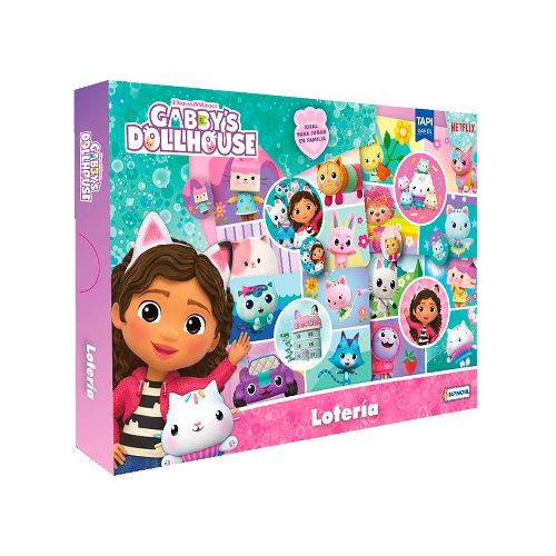 Juego De Mesa Tapimovil Loteria Gabby's Dollhouse - Masonline - Más Online