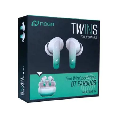 Auriculares True Wireles Stereo Bluetooth Earbuds Táctiles NG-BTWINS 29 Verde  