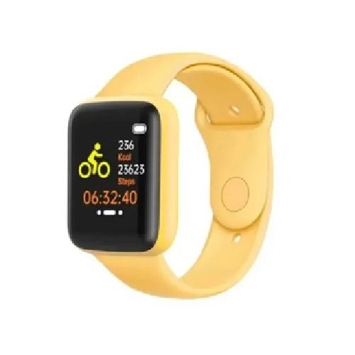 Reloj Inteligente Smartwatch Noga Sw04 Presion Ip67 Unisex Amarillo  