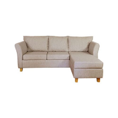 Sillón Esquinero Trento 3 cuerpos Chenille Jumper Habano Full Confort  