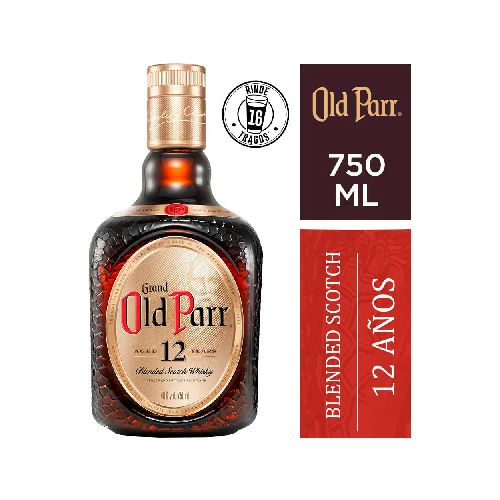 WHISKY OLD PARR 12 AÑOS BOTELLA 750ML - Supermercados VEA - Estás Ahorrando Bien