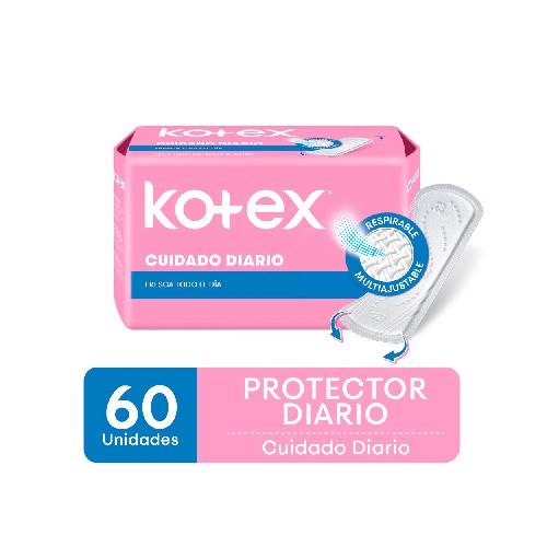 Protectores Diarios Kotex MultifUción Blocker 60 U - Supermercados VEA - Estás Ahorrando Bien