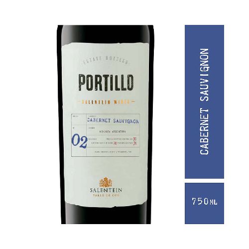 Vino Portillo Cabernet Sauvignon 750 Ml - Supermercados VEA - Estás Ahorrando Bien