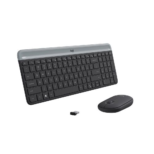 Kit Teclado Y Mouse Inalambrico Mk470 Graphite Logitech - Supermercados VEA - Estás Ahorrando Bien